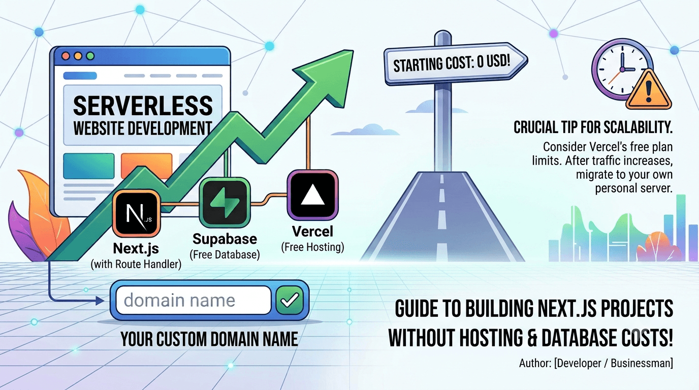 How to Deploy a Next.js Project with 100% Free Hosting & Database?
